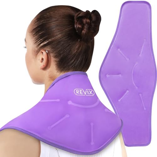 REVIX Ice Pack for Shoulders and Neck, Shoulder Ice Pack for Back Relief