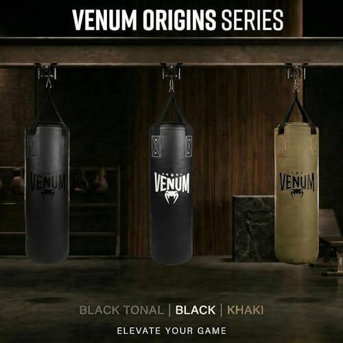 Venum Origins Punching Bag (Ceiling Mount Included)