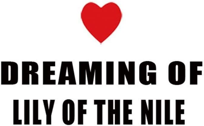 Dreaming of Lily of The NILE Decal Car Laptop Wall Sticker
