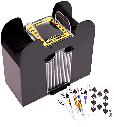 Battery-Powered Automatic Card Shuffler for Card Games