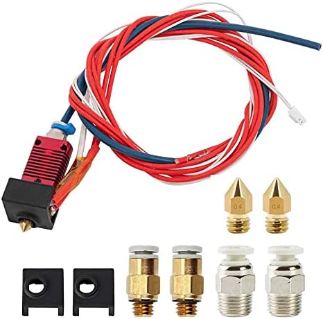 Creality Ender 3 Hotend Kit with Capricorn PTFE Tube and Nozzles