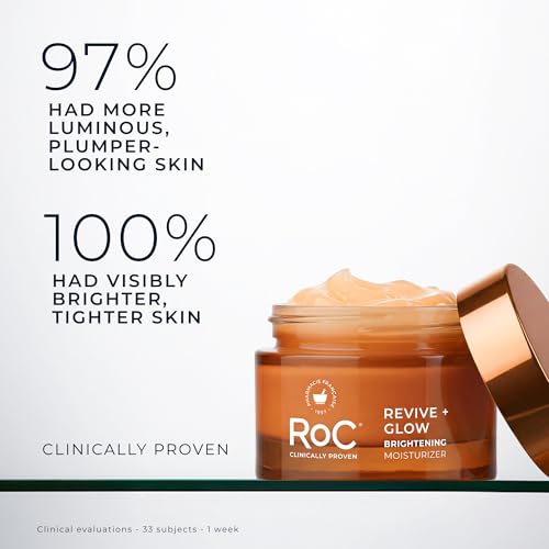 RoC Multi Correxion Revive + Glow 10% Vitamin C Face Moisturizer, 1.7 oz