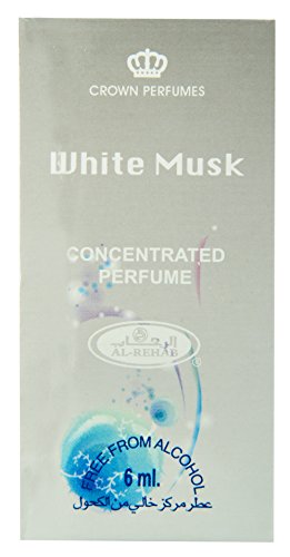 AL REHAB White Musk - Premium Arabian Perfume Oils for Women (6 ML) - Exotic, Rich