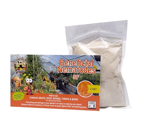 NaturesGoodGuys Beneficial Nematodes Steinernema feltiae SF - 5 Million
