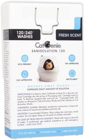 CatGenie SaniSolution Cartridge Fresh Scent