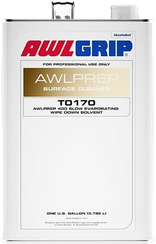 Awlgrip Awlprep 400 Slow Evaporating Wipe Down Solvent, Gallon
