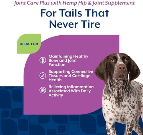 NaturVet Hip & Joint Supplement, Joint Care Plus for Dogs, 120ct