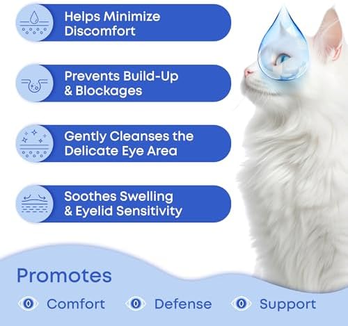 Dog Eye Drops & Eye Infection Treatment for Dogs and Cats – Soothe Infection & Allergy, Relieve Dry Eyes & Pink Eye