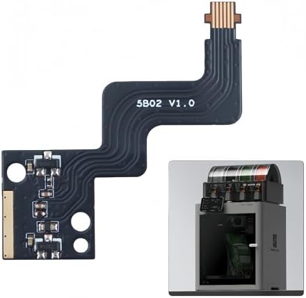 3D Printer Extruder Filament Sensor Replacement for Bambu Lab P2S | Hall Switch Board Assembly with FPC cable & H1.5 Allen Key for Precision Runout