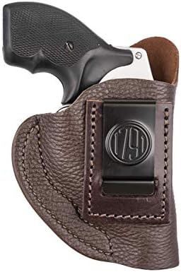 1791 Gunleather IWB Holster Fits J-Frame, 38 Special & Snub Nose Revolvers | Soft leather holster fits Ruger LCR, S&W 642, 637, 638, Bodyguard, Model 60, Taurus 85, 856, Kimber K6S, J-Frame