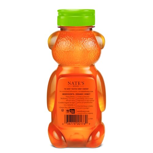 Nate's Organic Honey - 32oz. Squeeze Bottle