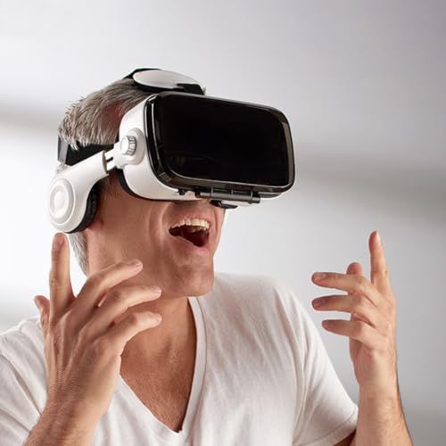 Sharper Image Bluetooth VR Headset with Earphones by Sharper Image
