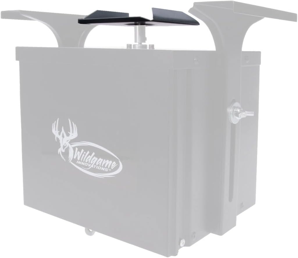 WILDGAME INNOVATIONS 6V Spinner Plate for Game Feeder | Easy-to-Install Durable Long-Lasting Galvanized Steel Replacement Spinner for Deer Feed