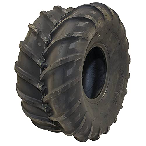 Stens 160-677 Tire Compatible With/Replacement For Kenda 104720884B1, 24620031 340 Capacity, 5 Max PSI, 4 Ply, 8" Rim Size, 21x11.00-8 Tire Size
