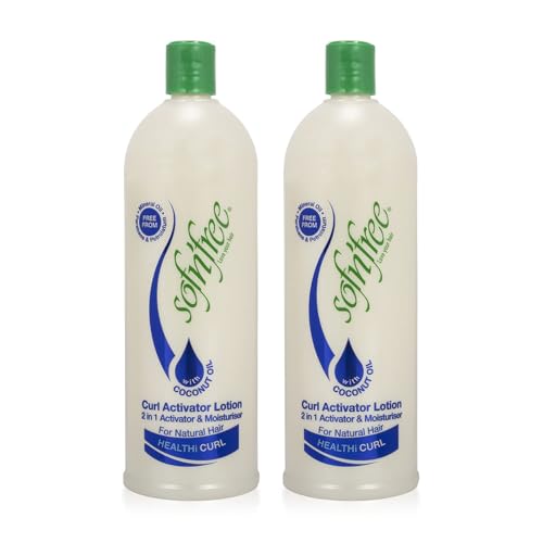 Sofn'free Moisturizer & Curl Activator Lotion - 25.35 fl oz | Defines waves, coils, and multicultural curls. Provides moisture, shine, and frizz control with a soft, flexible finish.