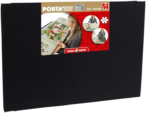 Jumbo, Puzzle Mates, Portapuzzle - Standard 1,000 Piece, Jigsaw Puzzle Accessories