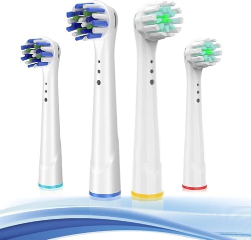 Replacement Toothbrush Heads for Oral B Braun, 8 Pack Professional Electric Toothbrush Heads