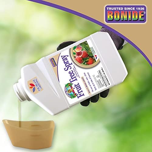 Bonide Captain Jack's Fruit Tree Spray, 16 oz Concentrate, Insect & Disease Control Spray for Organic Gardening