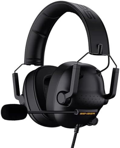 SENZER SG500 Gaming Headset with Noise Cancelling Microphone Black
