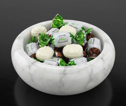 SweetGourmet Premium Chocolate Filled Mints, Arcor Hard Candy, 2 Pound | After-Dinner Treat, ~80 Pieces per Pound, Candy Buffet Ready, Assorted Wrappers, Resealable Bag