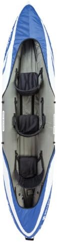Sevylor Big Basin 3-Person Inflatable Kayak with Adjustable Seats & Carry Handles