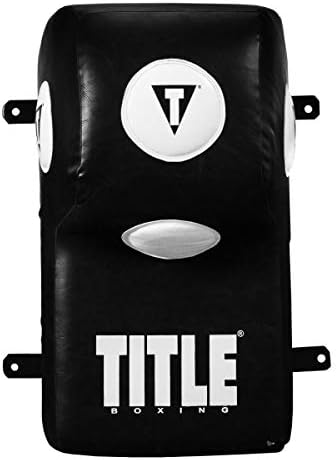 TITLE Boxing Wall Mount Menace Training Bag - Uppercut Bag, Angle Punching Bag