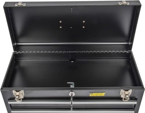 Portable 3 Drawer Tool Box | Portable 3 Drawer Tool Box for supporting automotive installation, service, or repair; aluminum and steel construction