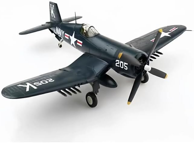 for Hobby Master for USN F4U-4 for Corsair VF-32 USS Leyte 1:48 1950 Medal of Honor White 205/82050 Model Display Collection Gift