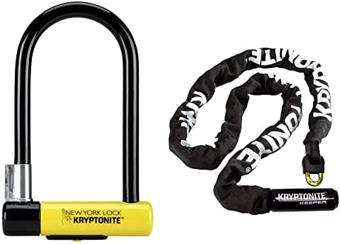 Kryptonite New York Standard Heavy Duty Bicycle U Lock Bike Lock