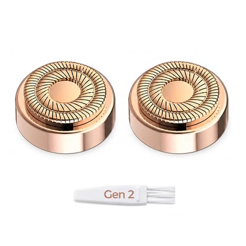 Replacement Heads for Finishing Touch Flawless Generation 2 Facial Hair Remover, 2 Count