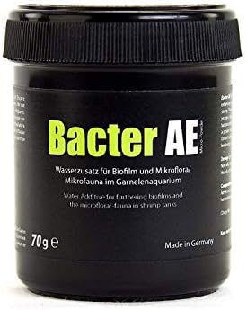 GlasGarten Bacter AE Shrimp (70g) | Nutrients for Live Freshwater Shrimp Food/Aquarium Water (Neocaridina, Amano, Red Cherry, Rili)