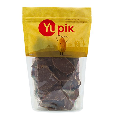 Yupik Milk Chocolate Covered Cranberries, 2.2 lb (35.2 oz), Kosher, Dried Fruits, Dried Cranberries Dipped in Fine Milk Chocolate, Smooth & Chewy, Sweet Snacks, Chocolate Candy, For Topping & Baking