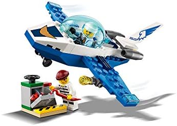 LEGO City Sky Police Jet Patrol 60206 Building Kit (54 Pieces)