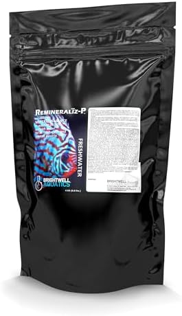 Brightwell Aquatics Remineraliz P - Reconstitutes Reverse Osmosis, Deionized, or Distilled Water for Freshwater Aquarium Use 1000-g