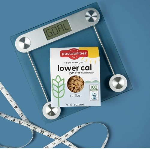Pastabilities, Lower Calorie Pasta, Penne – 100 Calories per Serving, Low Net Carbs, Low Calorie, Non-GMO, High Fiber, Vegan, Plant-Based