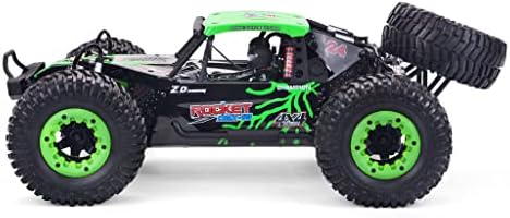 1/10 Scale 4WD RC Cars for Adults Brushless+Wheel，Max 43 MPH Off-Road Fast RC Cars (red)