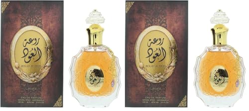 Lattafa Perfumes Rouat Al Musk for Unisex Eau de Parfum Spray, 3.40 Ounces / 100 ml