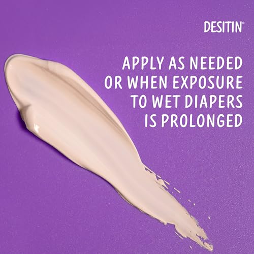 Desitin Maximum Strength Diaper Rash Paste, 40% Zinc Oxide, 4.8 oz | Helps Treat, Relieve & Prevent Diaper Rash, 40% Zinc Oxide, Immediate Relief, Protects up to 12 Hours, Hypoallergenic