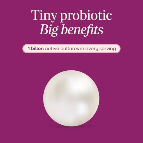 Nature's Way Women's Probiotic Pearls, Supports Vaginal Health*, 30 ct | Supports Vaginal & Digestive Health*, 1 Billion Live Cultures, Protects Against Occasional Bloating & Constipation*, Softgels