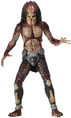 NECA Collectible Predator 2018: Ultimate Fugitive Predator (Lab Escape) 7" Scale Action Figure | Predator 2018 7 Inch Action Figure Ultimate Series