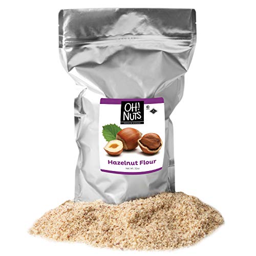 Oh! Nuts Flour | Fresh Flour in Resealable Bulk Bag | Healthy Flour for Baking, Cooking & Eating Recipes | Certified Kosher, Dairy & Egg Free