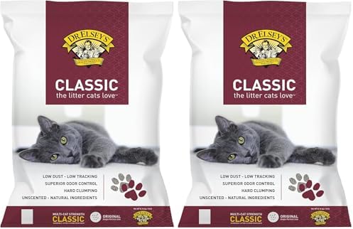 Precious Cat Classic Premium Clumping Cat Litter, 40 lb Bag