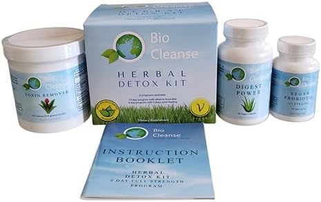 Detox Kit, Includes Probiotic Formula, Digest Power and Bentonite Psyllium, Colon Care, Healthy Elimination and Gut Health