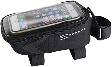 Serfas Cell Phone Bicycle Top Tube Bag (Black)