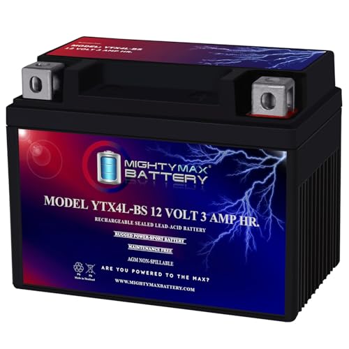 Mighty Max Battery YTX4L-BS Battery