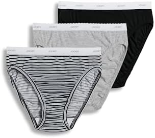 Jockey Women's Underwear 100% Cotton Classic French Cut - 3 Pack