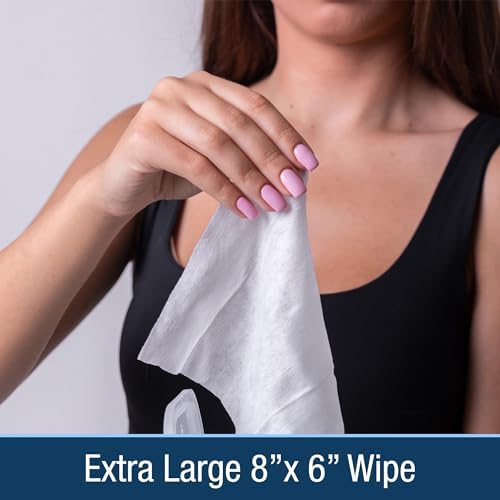 DMI CPAP Mask Wipes, Removes Oil & Dirt from CPAP Mask & Equipment, Alcohol & Latex Free, CPAP Supplies, Hypoallergenic, Unscented, 72 Count Pack