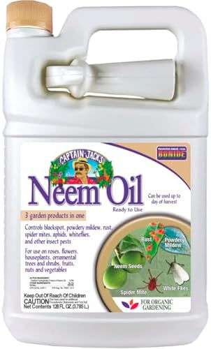 Bonide Captain Jack's Neem Oil, 32 oz Ready-to-Use Spray, Multi-Purpose Fungicide, Insecticide and Miticide for Organic Gardening | Multi-Purpose Fungicide, Insecticide and Miticide, For Plants, For Organic Gardening