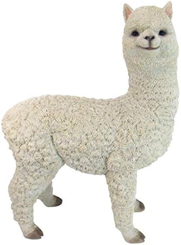 Design Toscano The Alpacalypse of Alpaca Garden Statues: Large