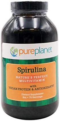 Pure Planet 100% Pure Spirulina Powder, 8 OZ